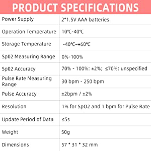 pulse oximeter fingertip